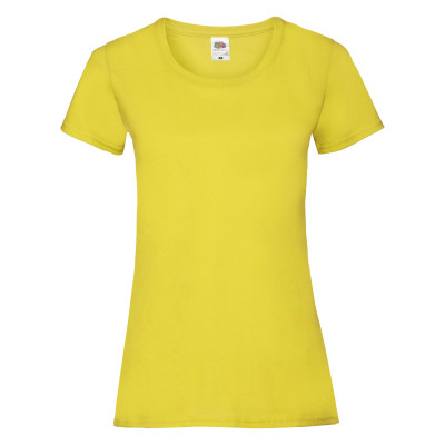 Lady-Fit Valueweight Tee Yellow