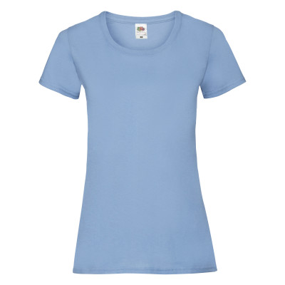 Lady-Fit Valueweight Tee New Sky Blue