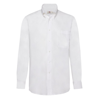 Mens Oxford Shirt L/S White