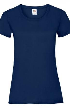 Lady-Fit Valueweight Tee Navy