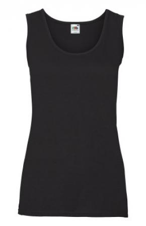Lady-Fit Valueweight Athletic Vest Black