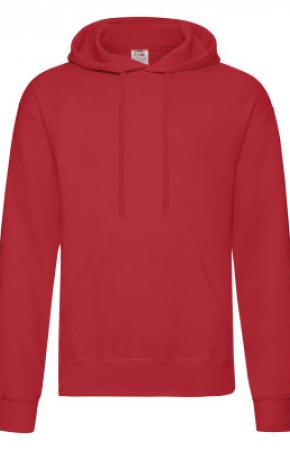 Classic Hooded Sweat Red